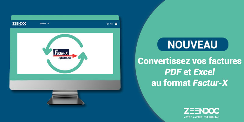 Zeendoc révolutionne la gestion documentaire avec son nouveau convertisseur .pdf vers Factur-X